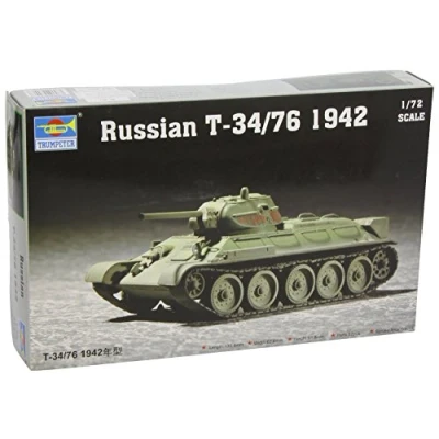 Imagen de Trumpeter Tanque soviético T34 escala 1:72