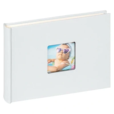 Imagen de walther design Fun FA 207 BL Álbum de fotos azul claro 22 x 16 cm con cubierta recortada