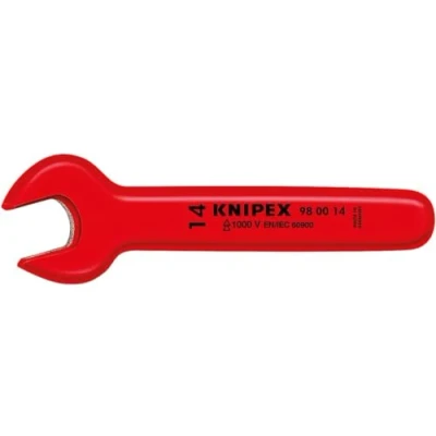Imagen de Knipex Alicate de boca redonda cromado, aislados con fundas multicomponentes, según norma VDE 160 mm 22 06