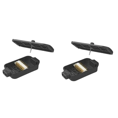 Imagen de blntackle76 Juego de Cajas Conexiones plástico, 8x4 Pines, Caja Conexiones, distribución, Cable Remolque, Conector Cable, conexión (2)