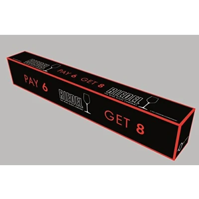 Imagen de RIEDEL 5414/50 Copas de Vino (8 Unidades, 4 del Modelo 414/0 y 414/05)