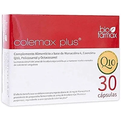 Imagen de Biofarmax Colemax Plus 30Cap. 1 Unidad 100 g