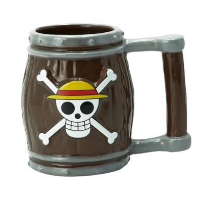 Imagen de ABYSTYLE One Piece Taza 3D 350 ml Barril