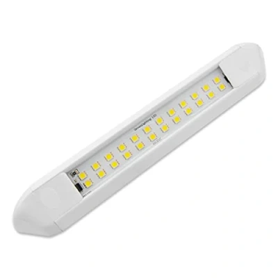 Imagen de Dream Lighting Luz LED 12v Exterior IP66 Impermeable para Camper Caravana Autocaravana Barra Toldo Porche Pared 25CM 6000K Blanco Frío