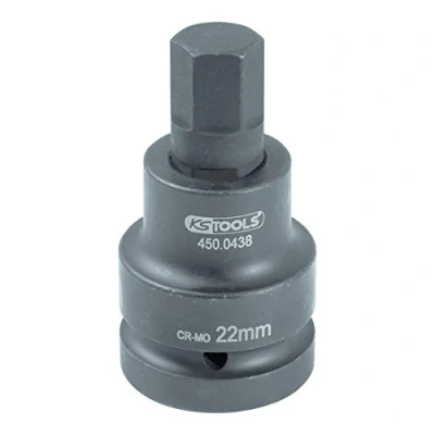 Imagen de KS TOOLS 450.0478 Cubos insertables 75 22,0 25 (1&quot;) Hexágono interior