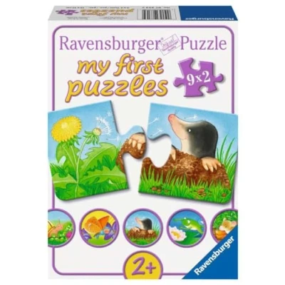 Imagen de Ravensburger Mi Primer Puzzle: Animales del Prado, 2 Piezas (07313 9)