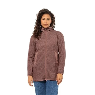 Imagen de Jack Wolfskin Track de Abeto Coat W Chaqueta Forro Polar, Afterglow, M para Mujer