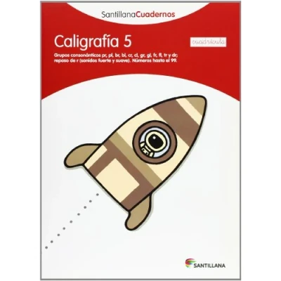 Imagen de CALIGRAFIA 5 CUADRICULA SANTILLANA CUADERNOS