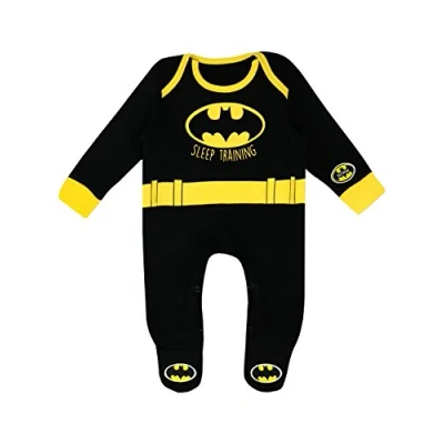 Imagen de Batman Pijama Entero para Niños Bebés DC Comics 0 3 Meses