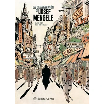 Imagen de La desaparición de Josef Mengele (Novela gráfica)