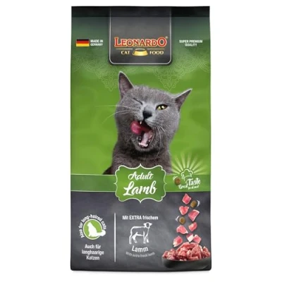 Imagen de Leonardo Adult Lamb [7,5 kg] Alimento para Gatos seco Completo Adultos de Todas Las Razas a Partir 1 año