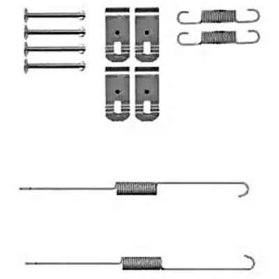 Imagen de DELPHI LY1382 Juego de accesorios, zapatas freno MITSUBISHI: L200 / Triton IV Pick up, V up