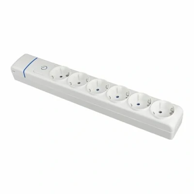 Imagen de Regleta Enchufes 6 Tomas con Interruptor Solera 8006pil 250 V 16 A