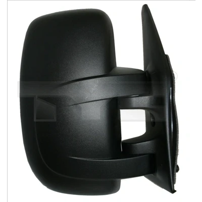 Imagen de espejo retrovisor Blic 5402 04 9292994P derecha negro manual brazo corto de espejo, con gran angular, convexo