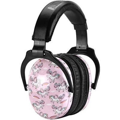 Imagen de ZOHAN 030 Cascos Antiruido Niños,Insonorizacion para Estudiar,Proteccion Auditiva Niños con Problemas Sensoriales,Orejeras de Seguridad Autismo