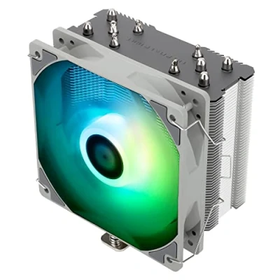 Imagen de Thermalright Assassin King 120 SE ARGB CPU Air Cooler, AK120 ARB, 5 Heatpipes, TL C12C S PWM Quiet Fan Cooler con rodamiento FDB, para AMD AM4/Intel 1151/1155/1156/1200/17XX, LGA1700