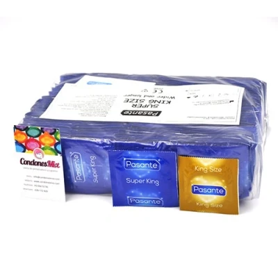 Imagen de Preservativos Pasante Tamaño Super King 144 Unidades