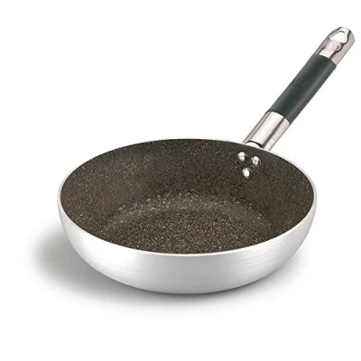 Imagen de Ollas Agnelli Infinity Pan avellanado Alta, Saltar, Aluminio, Mango de Acero Inoxidable Tubular con Cool, Plata, 40 cm