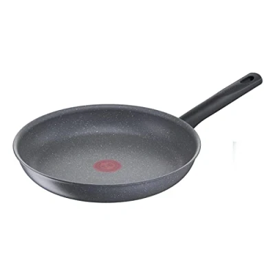 Imagen de Tefal Natural On Sartén 30 cm con revestimiento mineral muy resistente, Thermo Signal, Fusion, forma profunda, todo tipo de cocinas, apto para horno, sin PFOA