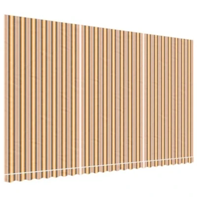 Imagen de vidaXL Tela de Repuesto toldo Rayas Colores 6x3,5 m