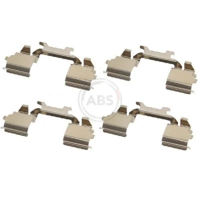 Imagen de A.B.S. 1768Q Kit de accesorios, pastillas frenos IVECO: DAILY 6 Pritsche/Fahrgestell, 4 Kasten/Kombi, 4, NISSAN: NP300 Navara Pick up
