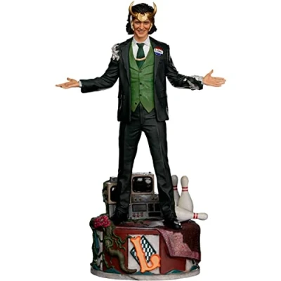 Imagen de Iron Studios Loki President Variant 1/10 Statue Estatuas, Multicolor (83682)