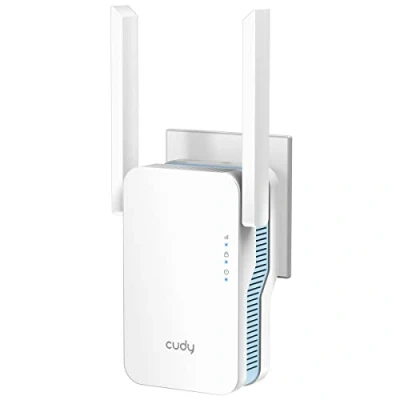 Imagen de Cudy AC1200 Mesh Repetidor de WiFi Mesh1200Mbps 5GHz/2.4GHz, Amplificador Extensor con Enchufe, Indicador Señal, Antenas Internas, Blanco RE1200
