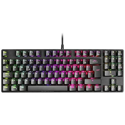 Imagen de Mars Gaming MKREVOPROBES Negro, Teclado RGB Mecánico, TKL+ NUM, Switch Azul, Español