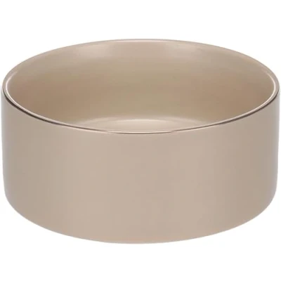 Imagen de Flamingo Bebedero Perro de cerámica Beige 800 ml Elegante y Funcional Apto para Perros medianos