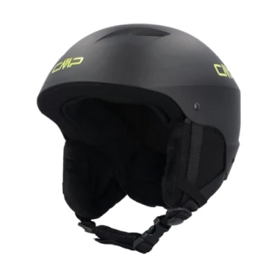 Imagen de CMP Yj 2 Kids Ski Helmet 3B17894, Casco de esquí Unisex Juventud, Negro, XS