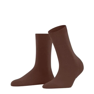 Imagen de FALKE Cosy Wool W SO lana cachemira unicolor 1 par, Calcetines Mujer, Marrón (Cinnamon 5186) nuevo ecológico, 35 38