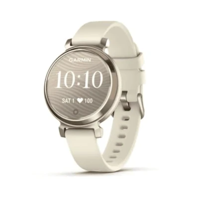 Imagen de Garmin Lily 2, Reloj Inteligente, Diseño elegante, Datos de Salud y Forma Física, Pantalla Táctil, Notificaciones Inteligentes, Autonomía hasta 5 días, Dorado