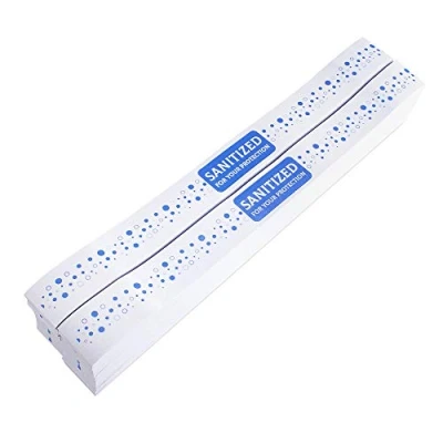 Imagen de ESSENTIAL Printed Toilet Seat Band 16 1/2&quot; Wide X 1 Deepuse In Hotels And Motels (Case Of 1000）