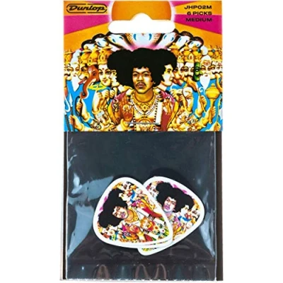 Imagen de JIM DUNLOP Púas Jimi Hendrix, Medium, Saco de 24, Bold as Love