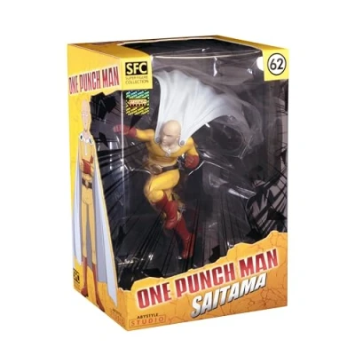 Imagen de ABYstyle Studio Abysse Corp One Punch Man Figura de acción Saitama 1:10 Impresa en PVC Caja Regalo.