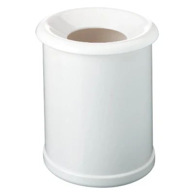 Imagen de Westmark Papelera de mesa / cosméticos, Volumen llenado: 1 litro, Aspecto porcelana, Tapa desmontable, Plástico, Blanco, 21202270