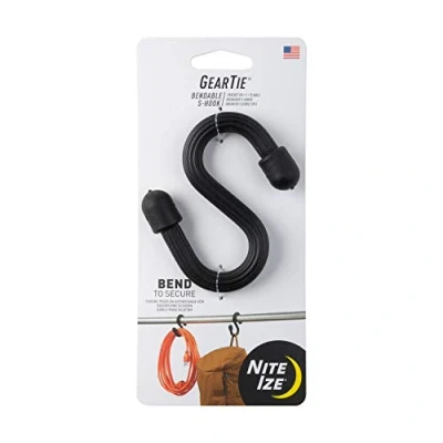 Imagen de Nite Ize GEARTIE BENDABLE GANCHO BRIDA AJUSTABLE NEGRO