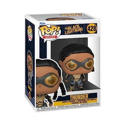 Imagen de Funko Pop! Heroes: Black Lightning Thunder Figura de Vinilo Coleccionable Idea Regalo Mercancia Oficial Juguetes para Niños y Adultos TV Fans Muñeco Coleccionistas