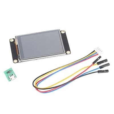 Imagen de Aihasd English Nextion Enhanced 2,4&quot; 320x240 HMI USART UART TFT Módulo de Pantalla LCD Panel táctil resistiva en Serie(NX4832K024)