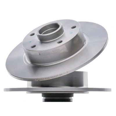 Imagen de BREMBO 08.B369.37 Disco de freno 260 8 5 macizo con juego cojinetes rueda, anillo sensor ABS RENAULT: Megane 4 norauto, oscaro, mister auto