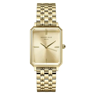 Imagen de Rosefield Octagon Reloj, Mujer, Talla: One Size, Champagne