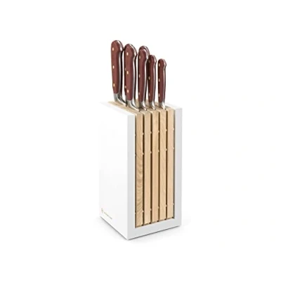 Imagen de WÜSTHOF Classic bloque para cuchillos con 7 cuchillos, Tasty Sumac (rojo oscuro)