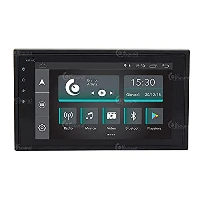 Imagen de Autorradio Universal Slim 2 DIN Android GPS Bluetooth WiFi Dab USB Pantalla táctil Full HD 6,2&quot;