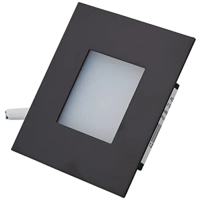 Imagen de Set de baño Opera 120 LED con lavabo en MDF blanco brillante