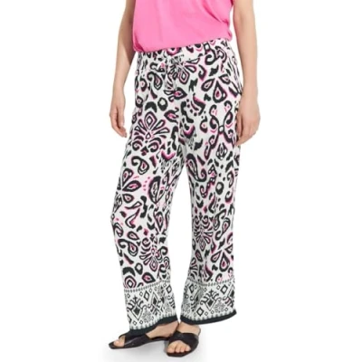 Imagen de CECIL B377743 Pantalones 7/8 con piernas Anchas, Vanilla White, S / 26L para Mujer