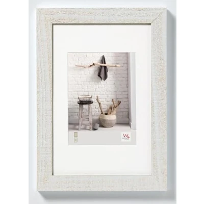 Imagen de Walther Design HO080V Home, Marco de madera, blanco polar, 60 x 80 cm