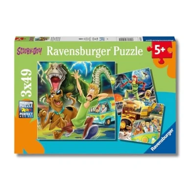 Imagen de Ravensburger Puzzle: Scooby Doo, Puzzle 5 Años o Más, Puzzles Niños Años, Rompecabezas Niños, Puzzle, Regalo Niño Jigsaw, 3 de 49 Piezas, 21x21cm