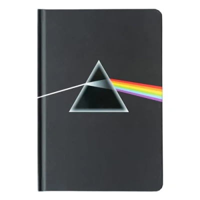 Imagen de Grupo Erik Cuaderno A5 Pink Floyd Bloc de notas con marcapáginas Libreta hojas blancas pequeño Merchandising oficial
