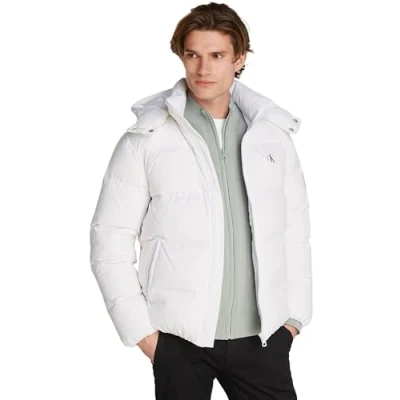 Imagen de Calvin Klein Jeans Essentials Jacket Chaqueta de plumas, Hombre, Talla: XXL, Bright white