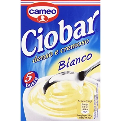 Imagen de 6 x Cameo Ciobar Bianco Chocolate caliente 750 g 5 bolsas